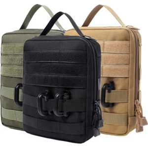 Tactical First Aid Pouch Molle EMT Pouches Rip-Away Military IFAK Medical Bag US - Picture 1 of 24