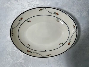 Gorham USA Town & Country Gourmet Collection Vintage ARIANA Oval 9.25" Bowl - Picture 1 of 8
