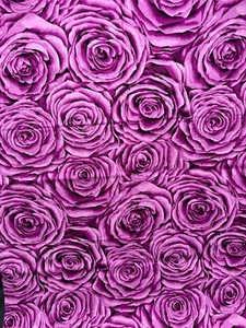 36" x 44" Twilight Garden by Fabric Freedom in London England (Floral) - Picture 1 of 9