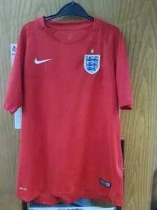 Maglia calcio Inghilterra bambino ragazzo 13-15 anni rossa Nike - Foto 1 di 3