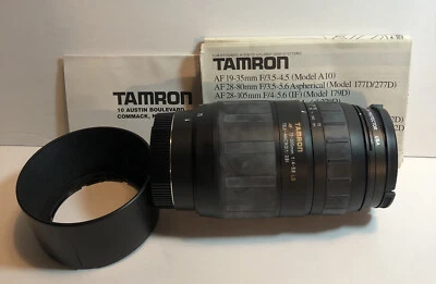 Tamron AF 75-300mm f4-5.6 LD Tele-Macro for MINOLTA MAXXUM & SONY a-MOUNT - Image 1 of 4