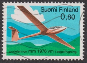 FINLAND 1976 0,80MK Glider. Good Used Stamp (p108). - Picture 1 of 1