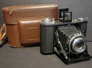 Zeiss Ikon Ikonta 521/16 Folding 120 Film Camera Novar-Anastigmat f=75mm 1:3,5 - Picture 1 of 19