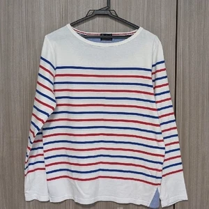 Cut And Sew Rundhals T-Shirt Langarm Herren M - Bild 1 von 9