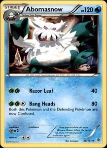 Pokemon - Abomasnow #26/101 - Plasma Blast Uncommon - Bild 1 von 2