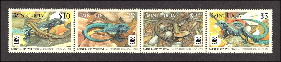 M28785 St Lucia 2008 Endangered Species X4 UMM Sg 1370/3 Cat £13.25 - Изображение 1 из 1