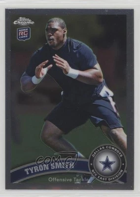 2011 Topps Chrome Tyron Smith #38 Rookie RC - Image 1 of 2