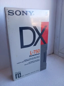 BETAMAX Cassette Video vierge SONY DX L-750 / 195 min. / NEUVE SOUS BLISTER - Imagen 1 de 3