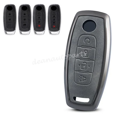 Car Key Case Cover Shell For 2023-2025 Nissan Rogue Qashqai Kicks X-Trail Sentra - Image 1 of 4