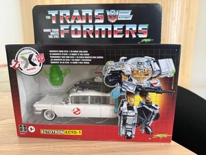 Transformers x Ghostbusters ECTOTRON ECTO-1 Callaboration Hasbro Brand New HTF - Picture 1 of 4