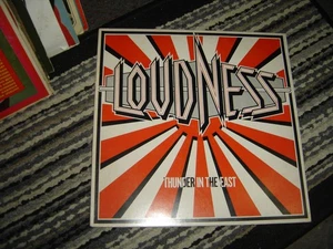 Loudness - Thunder In The East USA Vinyl Lyrics E/VG+ - Picture 1 of 2