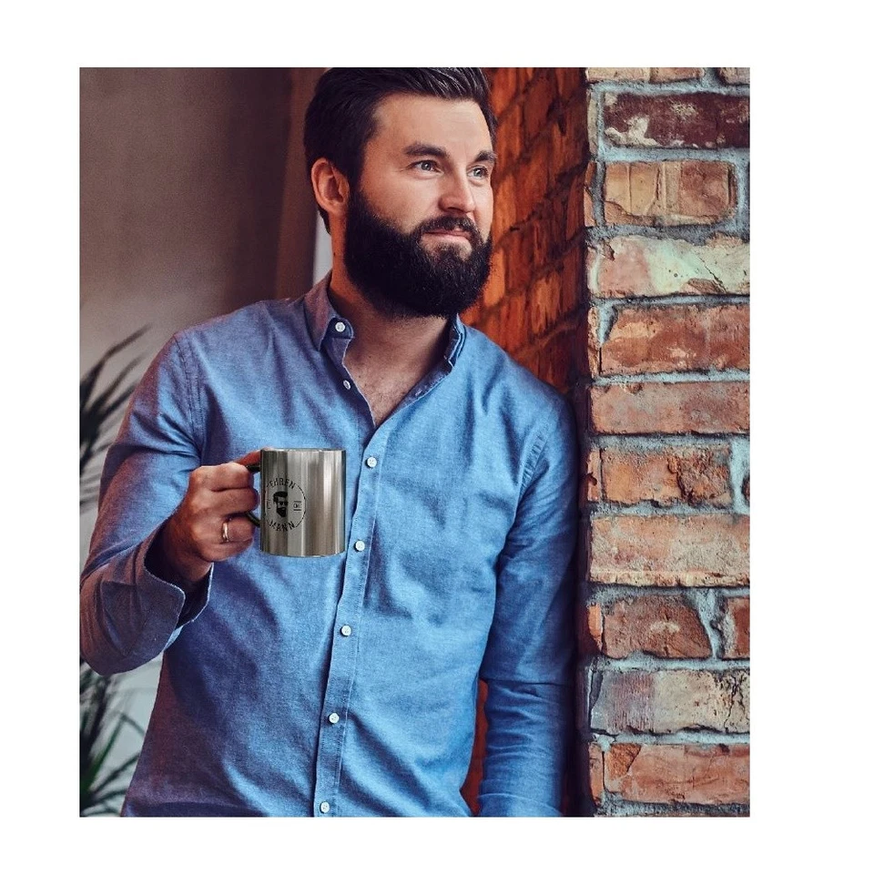 LaVida Thermobecher Edelstahl 250 ml Kaffee Tee Warm und Kalt Picknick Camping - Bild 1 von 1