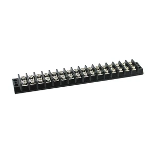 GRAINGER APPROVED 6ZEH7 Terminal Strip,20 A,22 AWG,12 AWG 6ZEH7 - Picture 1 of 1