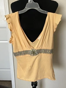 Rebecca Beeson Top Size 2 Medium New From 1990’s - Picture 1 of 4