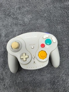 Nintendo GameCube WaveBird Wireless Controller Grau für Ersatzteile/Reparatur - Bild 1 von 3