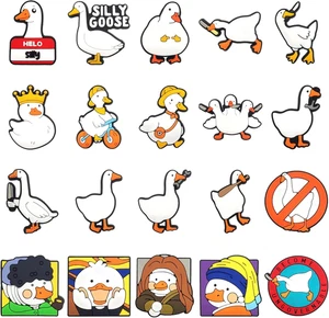 Cute Animal Shoe Charms for Kids Girls Boys Shoe Decoration Adults Teens Women w - Picture 1 of 6