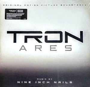 NINE INCH NAILS - TRON : ARES SOUNDTRACK - WHITE VINYL 2-LP SET " NEW, SEALED " - Picture 1 of 2