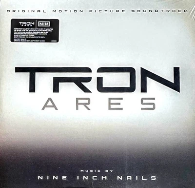 NINE INCH NAILS - TRON : ARES SOUNDTRACK - WHITE VINYL 2-LP SET " NEW, SEALED " - Image 1 of 2