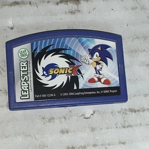 Leap Frog Leapster Learning Game System SONIC X Cartridge Only Tested - Picture 1 of 4