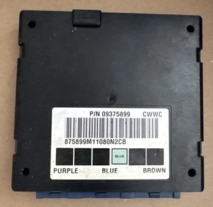 09375899 BCM GM 1999-02 Silverado Sierra Yukon body control module G2 - Picture 1 of 1