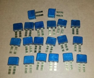 1771-1520 Fasco15 amp blue ATC/ATO type 1 type I auto reset breaker fuse 20 pc  - Picture 1 of 3