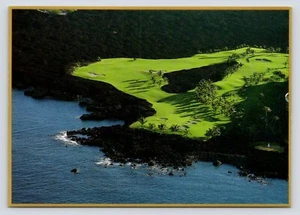 Birdseye Waikoloa Village Beach Resort Golf Course Hawaii HI VTG UNP Postcard - Picture 1 of 2