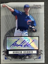 ANDREW CASHNER 2008 Topps Bowman Sterling Prospect Rookie Card RC AUTO Cubs SP