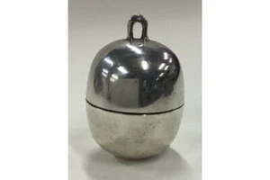 Georg Jensen Rare Small Solid Silver Pill Box 1147B - Picture 1 of 2