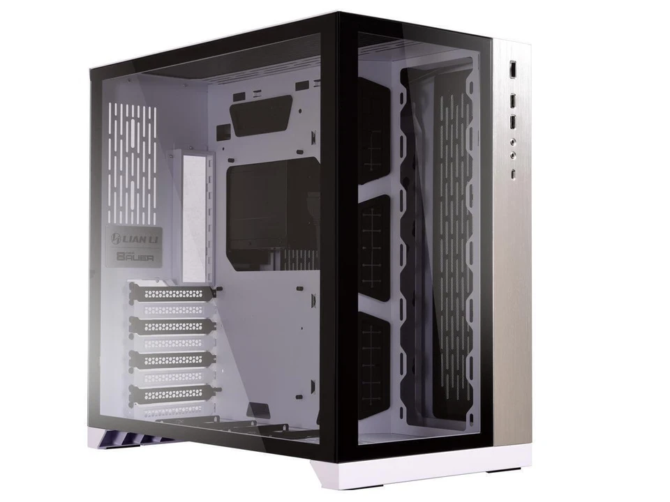 Lian Li PC-O11 Dynamic Miditower Gehäuse mit Glasfenster - Weiß (PC-O11DW)