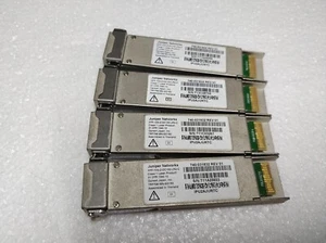 "Lot of 4" Juniper XFP-10G-Z-OC192-LR2-C 740-031832 80KM 1550nm SMF Transceiver - Picture 1 of 5
