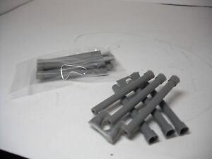 Matchbox Lesney #10D&E Grey Plastic Replacement PIPES. Leyland Pipe Truck OEM  