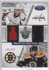 2012-13 Certified Dual Jerseys /250 Marcus Johansson Patrice Bergeron #PCQF33