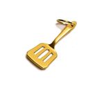 Exquisite Gold Shovel Keychain Figure Game Mini Golden Keychain