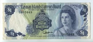 Banconota 1 dollaro Isole Cayman 1974 WC183 - Foto 1 di 2