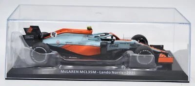 DIE CAST 1/24 " MCLAREN MCL35M - LANDO NORRIS - 2021 " AUTO DA CORSA - Immagine 1 di 3