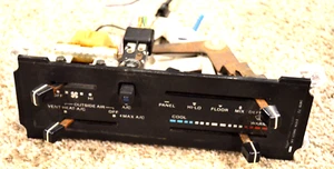 1986 1987 1988 FORD BRONCO 2 II CLIMATE CONTROL TEMERATURE HEAT AC AUTHENTIC - Picture 1 of 6