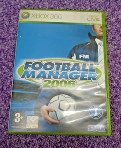 Football Manager 2006 - Microsoft Xbox 360 - PAL UK - Complete - Picture 1 of 4