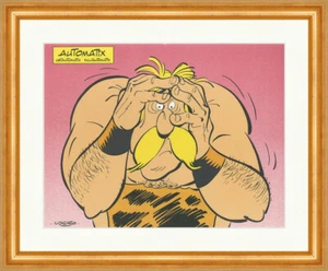 Automatix Gallier Uderzo Asterix Obelix Plakat Plakatwelt 1083 Gerahmt - Bild 1 von 1