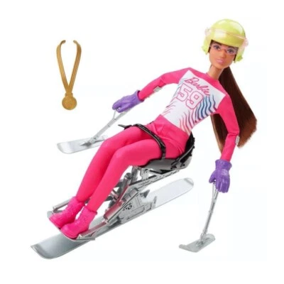 MATTEL Barbie Deportes de Invierno Esquiador Paralímpico HCN33 Foto 1 de 4