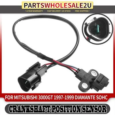 Sensor de posición del cigüeñal del motor para Mitsubishi Diamante 1996 3000GT 1997-1999 Foto 1 de 4
