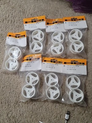 VINTAGE HPI 3602 1/10 SCALE  RS4 3 SPOKE WHEEL LOT BRAND NEW OLD STOCK DONT MISS - Image 1 of 2