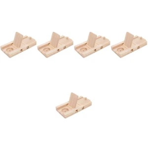 Set of 5 Foraging Interactive Toys Hamster Chew Food Hidden Place Travel - Picture 1 of 12