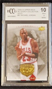 2009-10 Upper Deck MJ Legacy Collection Gold #81 Michael Jordan BCCG 10  - Picture 1 of 2