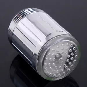 4 PACK Luminous LED Faucet Glow Light-up LED Shower Tap Water Nozzle Head - Picture 1 of 10