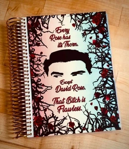 David Rose (Schitt's Creek) Cover Set 4 use w/ Erin Condren A5 Spiral Planner - Picture 1 of 4