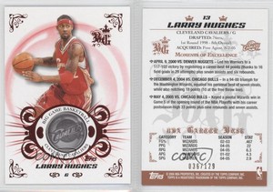 2006-07 Topps Big Game Red /129 Larry Hughes #13