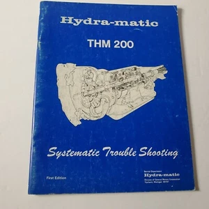 GM Original Dealer Service Manual 1977 HydraMatic Transmission Trouble Shooting - Picture 1 of 5