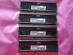 Memoria Patriot PC3-12800 8 GBx 4 DIMM 1600 MHz DDR3 SDRAM memoria, 32 GB en total - Imagen 1 de 2