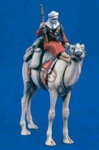 1/35 Harzfigur Modellbausatz arabischer Soldat auf Kamel Zweiter Weltkrieg unbemalt unmontiert - Bild 1 von 4