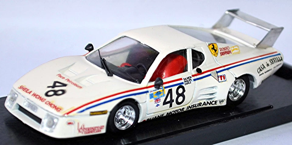 Brumm R211 Ferrari 512 BB 1981 Scuderia ROSSO Le Mans 24 Hours 1/43 MIB